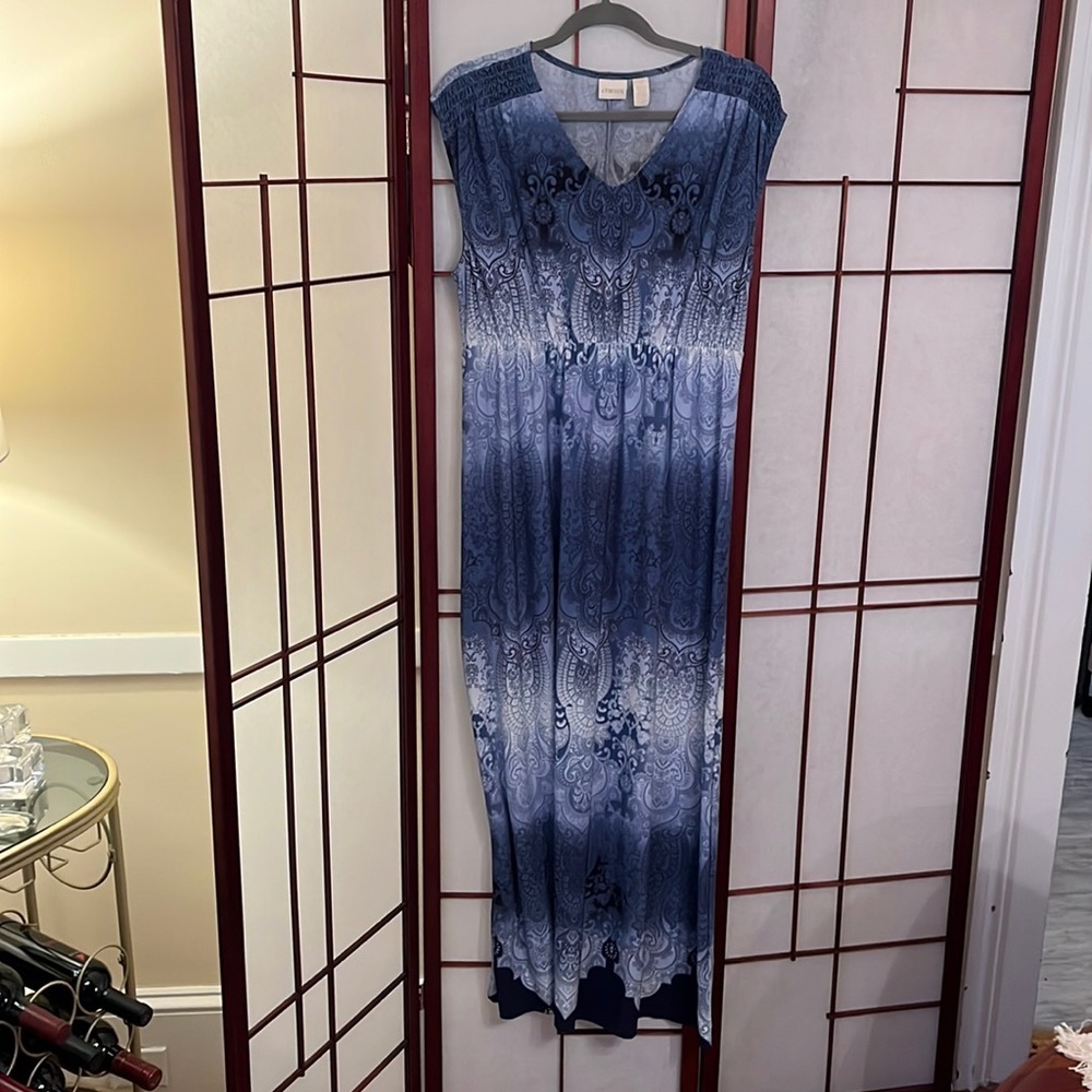 Chico’s Maxi Dress Size 2 Large in EUC
